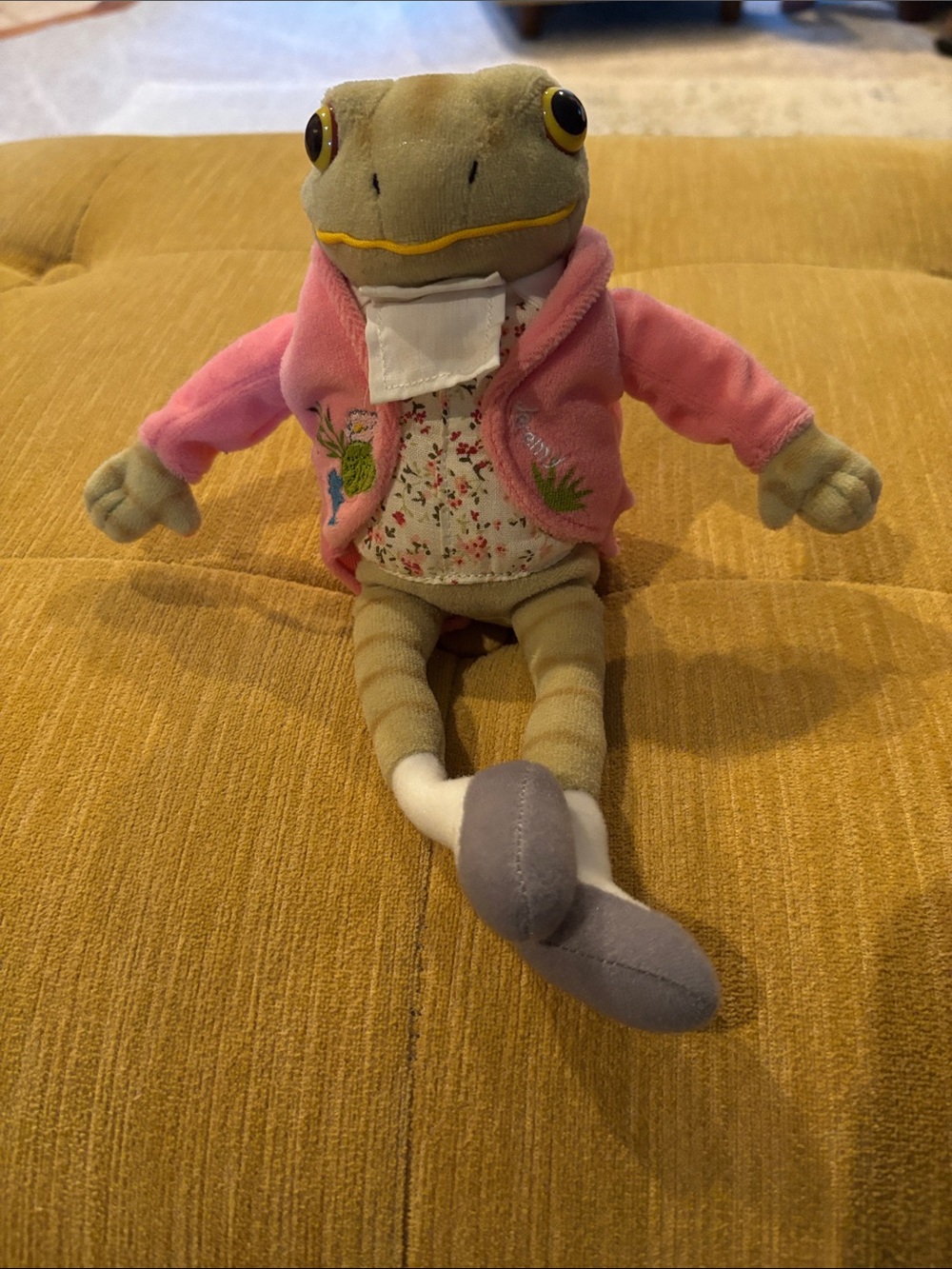 10” plush Mr. Jeremy Fisher